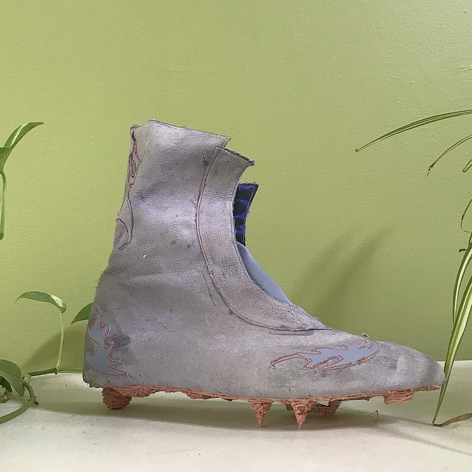 Nina Zhong is trying to figure out how to alter a person's gait with their footwear.