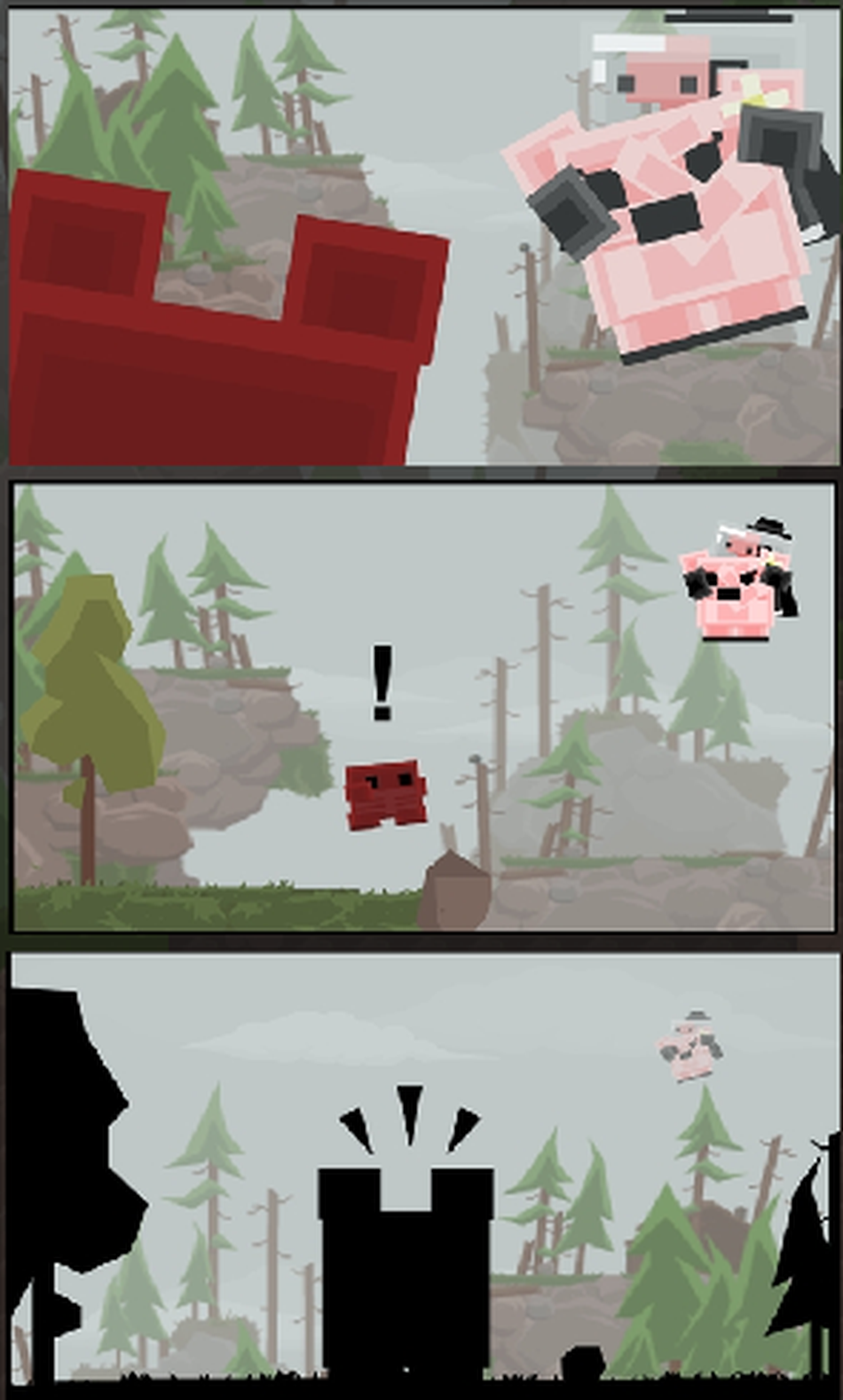 Meat Boy was a boy of meat — who got absolutely brutalized into a pulp if you missed a jump.