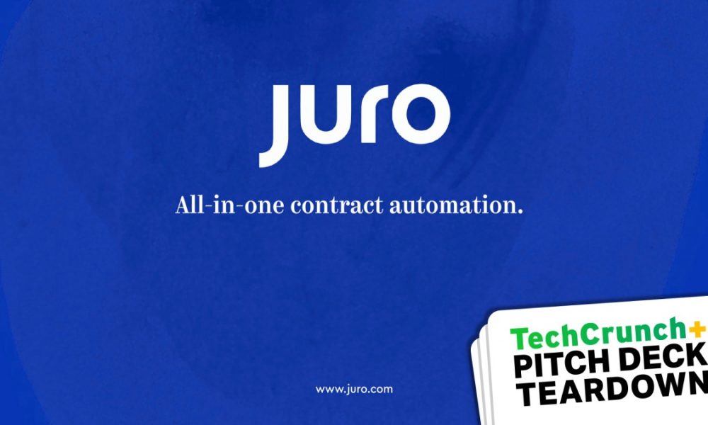 Pitch Deck Teardown: Juro's $23M Series B Deck | The Televisor